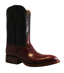 Genuine Cordovan Shell & Calfskin Tops Handmade Boots