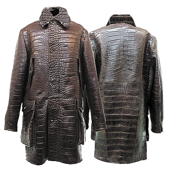 Get A Luxurious Look With A Crocodile Jacket 